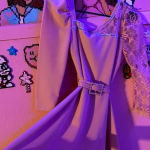 Pink Long Sleeve Dress